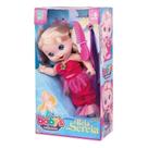Boneca Baby's Collection Bela Sereia Rosa 404 - Super Toys