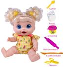 Boneca Baby's Kitchen Alive Come Faz Caquinha Com Acessórios.