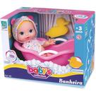 Boneca Babys Collection Banheira - Super Toys