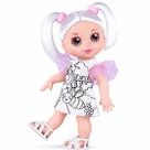 Boneca Babys Collection Fashion Color Super Toys para Colorir com Canetinhas, Pet e Acessórios Boneca Babys Collection Fashion Color Super Toys para Colorir com Canetinhas, Pet e Acessórios