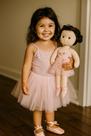 Boneca Bailarina A Corda Musical Com Movimento Na Cabeça Infantil Brinquedo Decoração