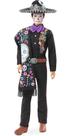 Boneca Barbie 2021 Dia De Muertos Ken 30cm com roupas e acessórios