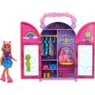 Boneca barbie armário da chelsea - mattel hxn03