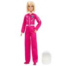 Boneca Barbie Astronauta com Macacão Rosa e Acessório Capacete Espacial