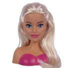 Boneca Barbie Busto Mini Styling Hair Para Penteados Com Acessórios - Pupee