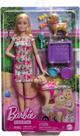Boneca Barbie Cachorrinho Na Cadeira De Rodas Htk37-Mattel Boneca Barbie Cachorrinho Na Cadeira De Rodas Htk37-Mattel