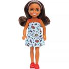 Boneca Barbie Chelsea Club Menina Morena DWJ33 HXM97 - Mattel