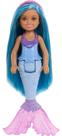 Boneca Barbie Chelsea Dreamtopia Sereia Cabelo Azul