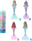 Boneca Barbie Color Reveal 2024 Sereia Surpresa Mattel HTH45
