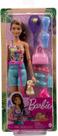 Boneca Barbie Dia Spa Tenista Patinadora + Pet Mattel GKH73 Boneca Barbie Dia Spa Tenista Patinadora + Pet Mattel GKH73