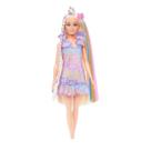 Boneca barbie divertida e extravagante cabelo longo - mattel jct72