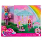 Boneca Barbie Dreamtopia Chelsea Unicórnio com Pet e Balanço - Mattel 194735112159
