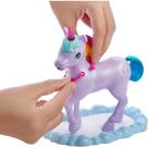 Boneca Barbie Dreamtopia com Unicórnio +15 pçs GTG01 - Mattel