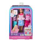 Boneca Barbie Fácil de Vestir com Roupas de Encaixe Loira