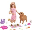 Boneca Barbie Family Mattel Filhotes Recém Nascidos Colorido