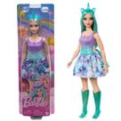 Boneca Barbie Fantasy Unicórnio Saia De Sonho - Mattel Cor:Barbie Unicórnio Verde