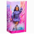 Boneca Barbie Fashion Deluxe Style Vestido Azul Holográfico JFP42 - Mattel
