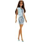 Boneca Barbie Fashion Glitter Morena - Mattel