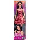 Boneca Barbie Fashionista Vestido Leopardo Rosa JJN59 Mattel
