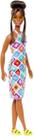 Boneca Barbie Fashionistas 210 Tall morena crochet - Mattel