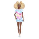 Boneca Barbie Fashionistas - Loira Alta e Afro - Para Crianças de 3 a 8 Anos