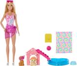 Boneca Barbie Festa Na Piscina Com Cachorrinhos Mattel