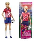 Boneca Barbie Jogadora De Futebol Com Bola Copa Mattel