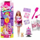 Boneca Barbie Loira Party Unboxed Surpresa - Mattel