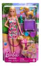 Boneca Barbie Malibu Passeio Com Cachorrinha Mattel - JJB46