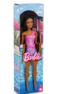 Boneca Barbie Mattel HXX49 Praia Maiô Roxo Tropical