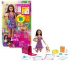 Boneca Barbie Morena Conjunto Adota Um Cachorrinho HKD86