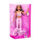 Boneca Barbie Morena Fashion Deluxe Style Jeans Conjunto Rosa HYV24 JJN72 - Mattel