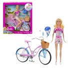 Boneca Barbie Passeio de Bicicleta Com Acessórios - Mattel