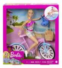 Boneca Barbie Passeio De Bicicleta Com Acessórios