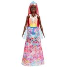 Boneca Barbie Princesas Cabelo Rosa Pastel Mattel HGR13