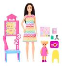 Boneca Barbie Professora Asiatica Com Acessorios - Mattel Colorida Boneca Barbie Professora Asiatica Com Acessorios - Mattel Colorida