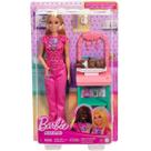 Boneca Barbie Profissoes Pediatra Mattel JCR71 Boneca Barbie Profissoes Pediatra Mattel JCR71