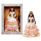 Boneca Barbie Signature Día De Muertos 2025 com vestido de babados
