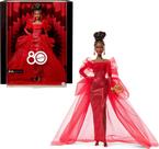 Boneca Barbie Signature Mattel 80º aniversário de tule vermelho