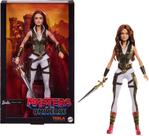 Boneca Barbie Signature Teela Colecionável com Espada e Suporte MOTU Filme