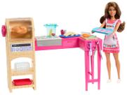 Boneca Barbie Teresa Cozinha E Cria Mattel - JCT06