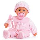 Boneca Bayer Design First Words 15 em rosa macio de 38 cm