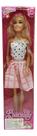 Boneca Beauty Fashion Doll com Vestido Infantil - Boneca Beauty Fashion Doll com Vestido Infantil -