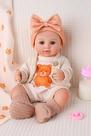Boneca Bebê BABESIDE 30 cm Realista em Vinil com Conjunto de Roupas