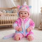 Boneca Bebê BABESIDE 38 cm Realista e Leve Boneca Bebê BABESIDE 38 cm Realista e Leve