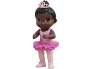 Boneca Bebê Baby Alive Menina Morena Negra - Minha Doce Bailarina - Roupa Traje Rosa - Hasbro Brinquedos
