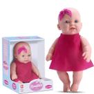 Boneca Bebê Bambola Bambolete Lacinho Roupinha Criança Baby