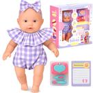 Boneca Bebê Banho e Sonho Corpo Macio Acessórios na Caixa