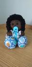Boneca Bebê de pano - Isa Baby Boneca Bebê de pano - Isa Baby