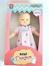 Boneca bebê dengoso estrela corpo de pano macio 40cm